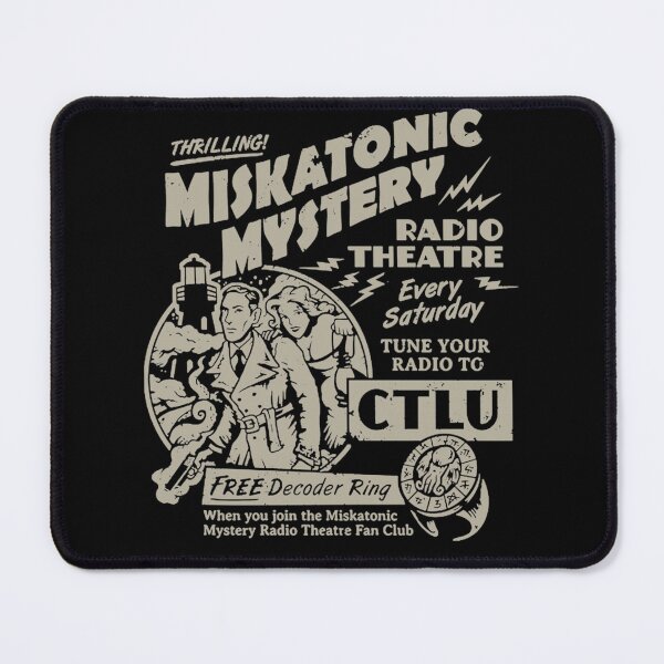 Item preview, Miskatonic Mystery Radio theatre Essential vintage designed and sold by KELLYBROWND.