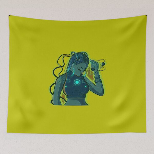 Item preview, Japanese Cyberpunk Girl - Night Girl designed and sold by ProtonProject.