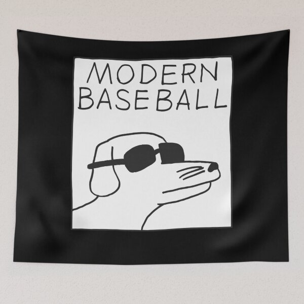 Item preview, modern baseball dog funny meme designed and sold by KELLYBROWND.