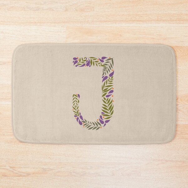 Item preview, Floral Letter J designed and sold by Anakathrin.