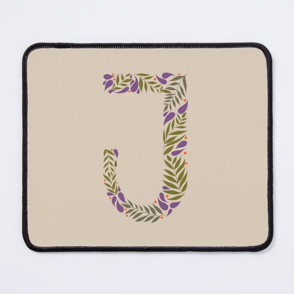 Item preview, Floral Letter J designed and sold by Anakathrin.