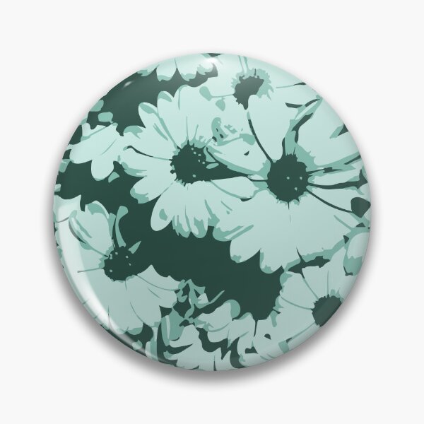 Item preview, Flowers pattern (Green) designed and sold by Ludogorek.