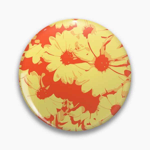 Item preview, Flowers pattern (Yellow) designed and sold by Ludogorek.