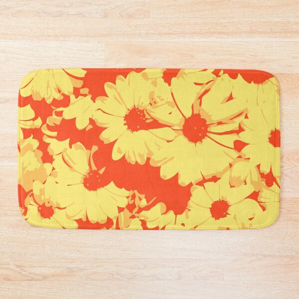 Item preview, Flowers pattern (Yellow) designed and sold by Ludogorek.