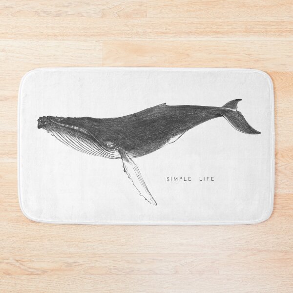 Item preview, Humpback Whale 'Simple Life' designed and sold by Ken Murphy.