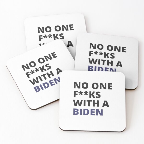 Item preview, NO one f**cks with a Biden | Dark Brandon  designed and sold by Giovanni's  Brown Quotes.