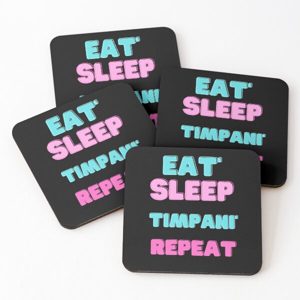 Item preview, Eat Sleep Timpani Repeat Funny Player Gift Idea Vintage Essential T-Shirt designed and sold by Sam-Roth ⭐⭐⭐⭐⭐.