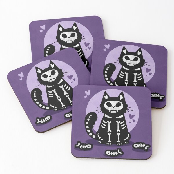 Item preview, Skeleton Kitty designed and sold by Greta Costabile.