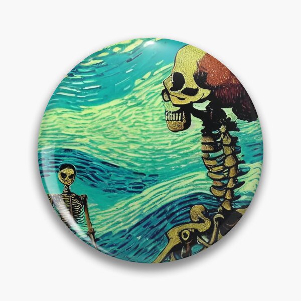 Item preview, "Crossing Over" Skeletons in Love designed and sold by Christopher Droege.