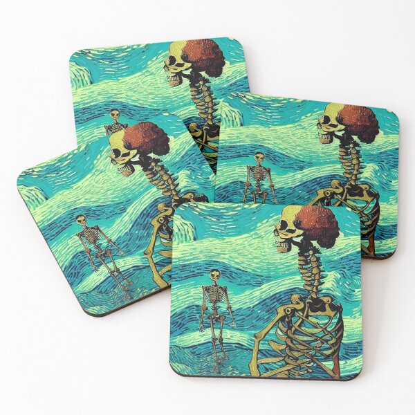 Item preview, "Crossing Over" Skeletons in Love designed and sold by Christopher Droege.