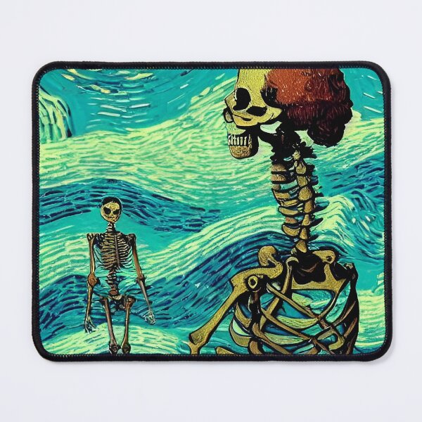Item preview, "Crossing Over" Skeletons in Love designed and sold by Christopher Droege.