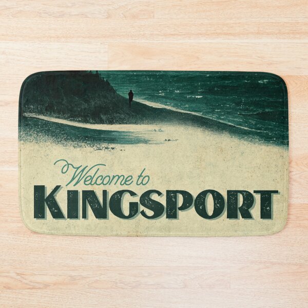 Item preview, Kingsport. Vintage Lovecraftian Travel Poster designed and sold by Wavesbender.