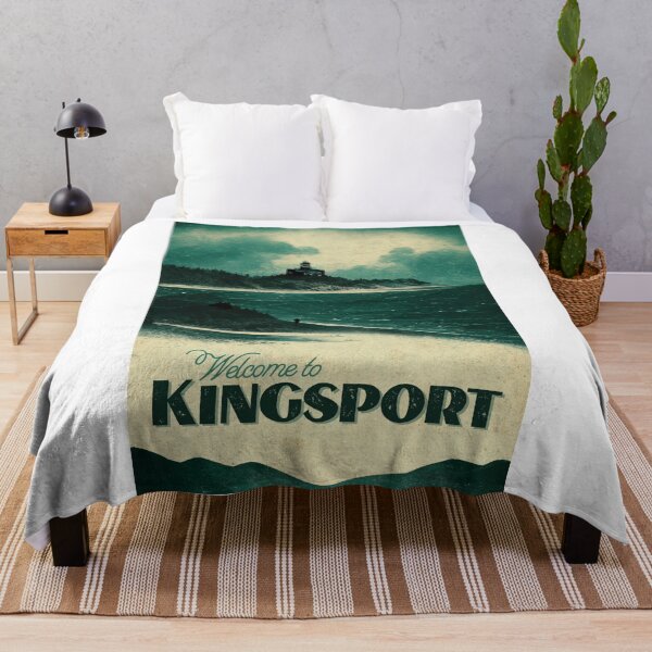 Item preview, Kingsport. Vintage Lovecraftian Travel Poster designed and sold by Wavesbender.