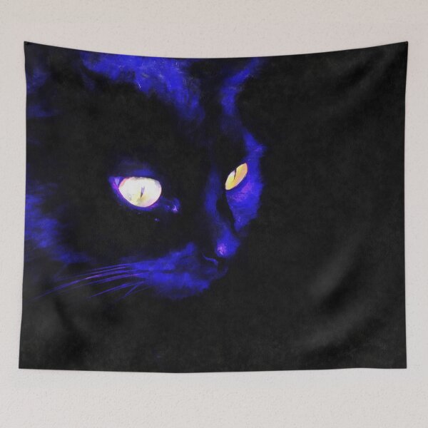Item preview, Prowling Black Cat Animal Pose Acrylic Art designed and sold by taiche.