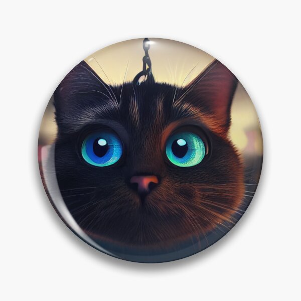 Item preview, Floating cat head designed and sold by Anuthea.