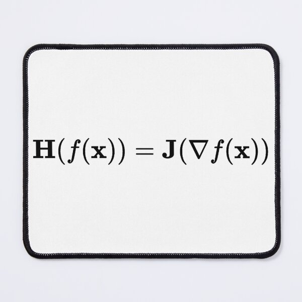 Item preview, Hessian matrix and Jacobian matrix relation, differential calculus and math designed and sold by NoetherSym.