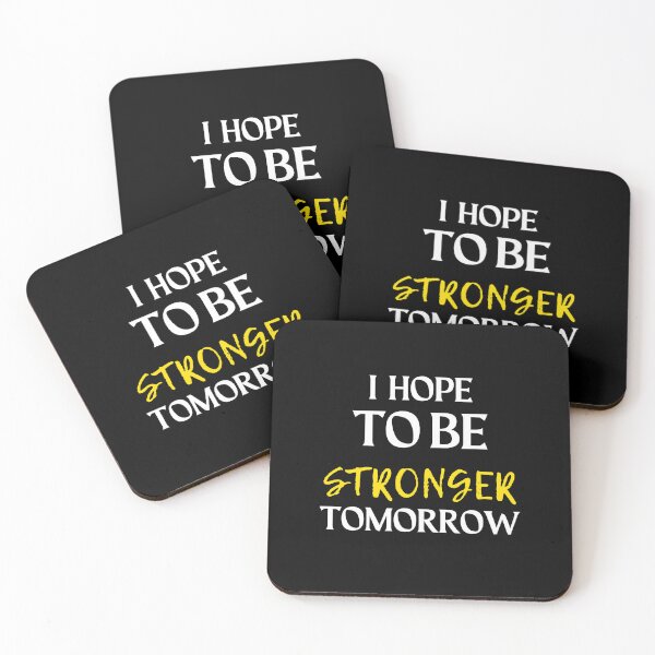 Item preview, i hope to be stronger tomorrow, Gift shirt Essential T-Shirt designed and sold by YouSsefHN05.