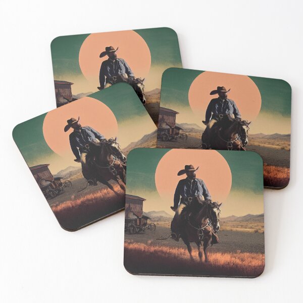 Item preview, Western Portrait Painting Western Guy Cowboy Painting Digital Art 8 designed and sold by piXn-.