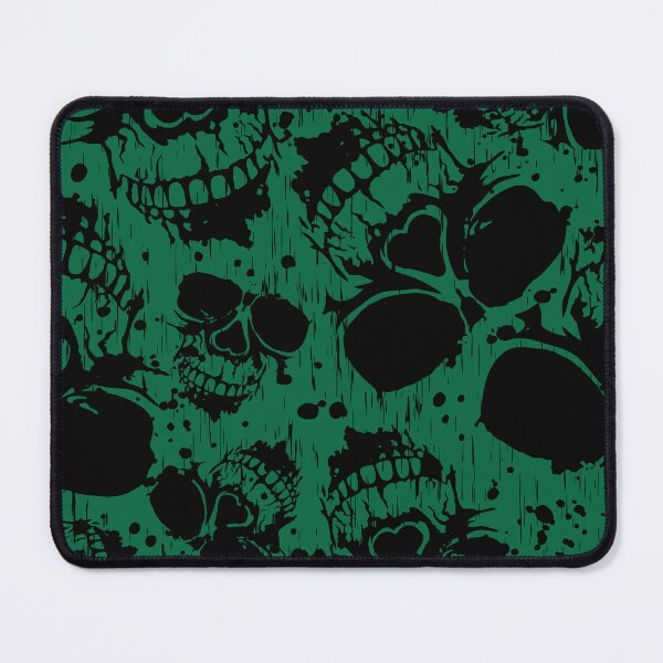 Item preview, Green Black Black Skull Grunge Seamless Pattern Design designed and sold by Summer-Winter.