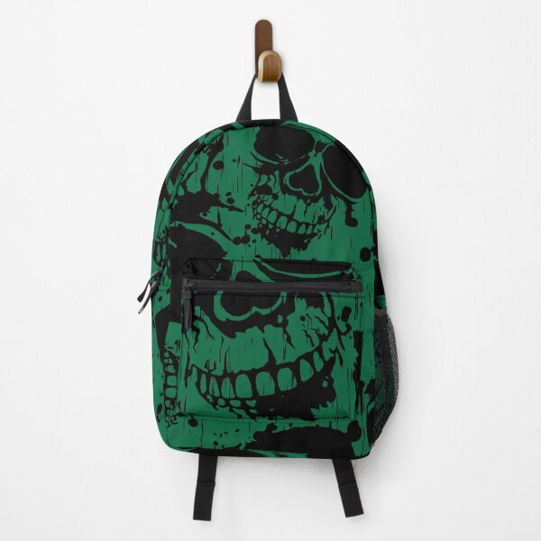 Item preview, Green Black Black Skull Grunge Seamless Pattern Design designed and sold by Summer-Winter.