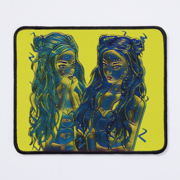 Item preview, Zodiac Twins Anime Girl - Moonlight Sisters designed and sold by ProtonProject.