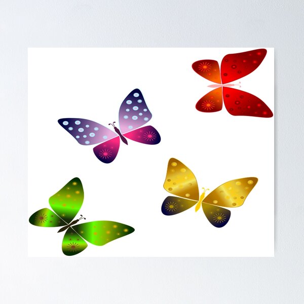Item preview, Vibrant Butterflies designed and sold by jolly3434.