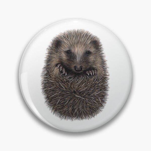 Item preview, European hedgehog curling up into a ball designed and sold by Lonneke Grimbergen.