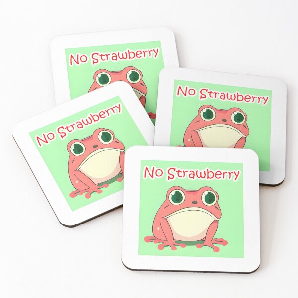 Item preview, No strawberry frog designed and sold by sci-fAI.