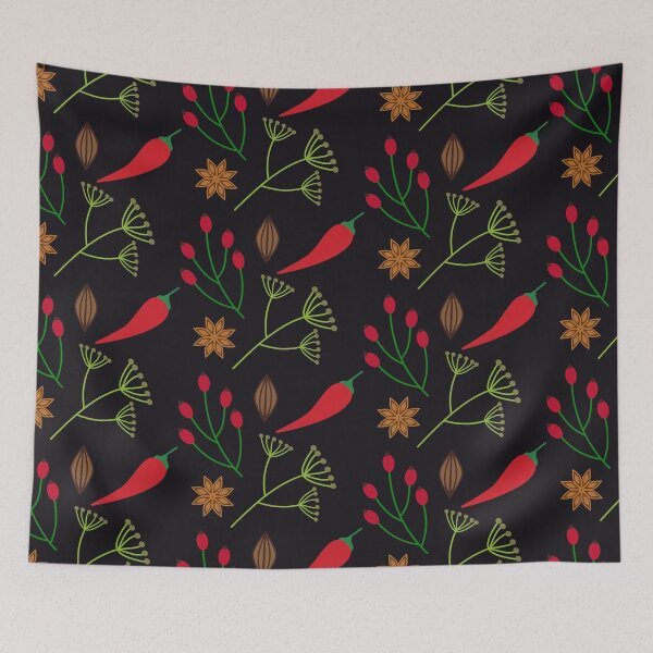 Item preview, Spices Pattern designed and sold by Catoutline.