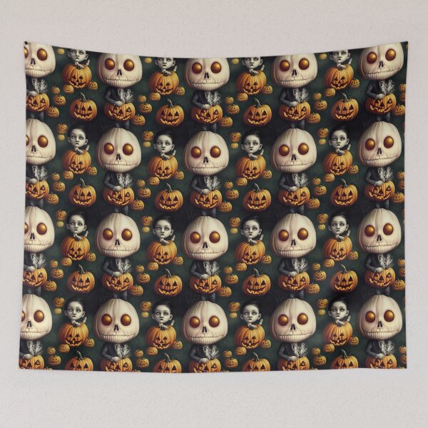 Item preview, Halloween special, Bone Pumpkin designed and sold by Expedition-AI.