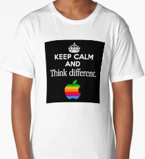 Keep Calm And Think Different Long T-Shirt