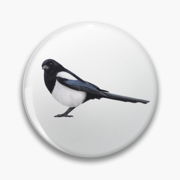 Item preview, Eurasian magpie designed and sold by Lonneke Grimbergen.