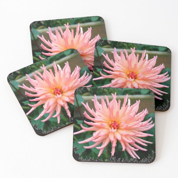 Item preview, Pink Spiky Dahlia  designed and sold by Nicole Gath.