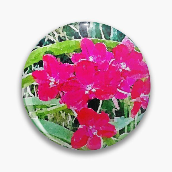 Item preview, Dark Pink Vanda Orchid Watercolor designed and sold by Floral-Art.