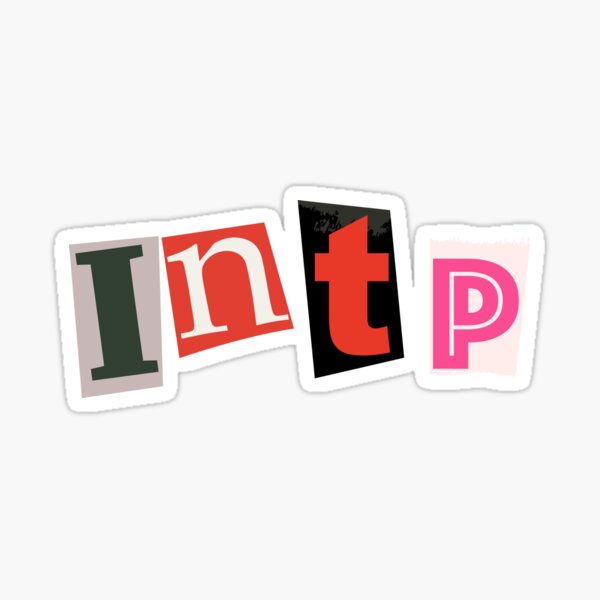 INTP MBTI Personality Type. Ti Ne Si Fe Sticker for Sale by Purestuff