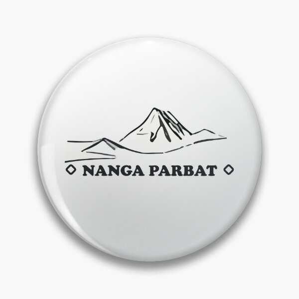 Item preview, Nanga Parbat Peak black and white designed and sold by Unaiza Khalid.