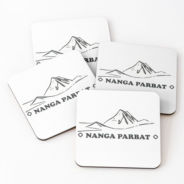 Item preview, Nanga Parbat Peak black and white designed and sold by Unaiza Khalid.