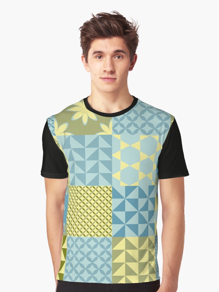 Imagen 1 de 5, Camiseta gráfica con la obra Geometric 03, diseñada y vendida por AnaidZahori.