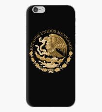 mexico coat of arms bronze iPhone Case