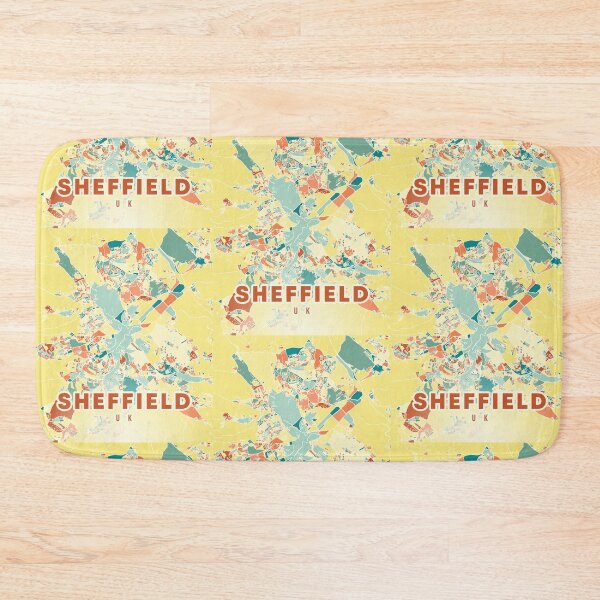 Item preview, Sheffield UK Map designed and sold by chrlalexandru.