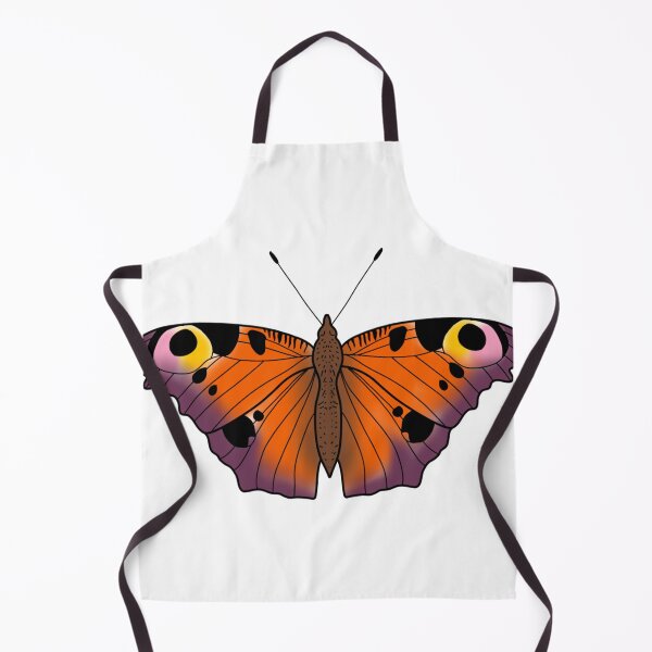 Artikelvorschau, orange moth with creepy eyes cute gift entworfen und verkauft von AnanasArt.