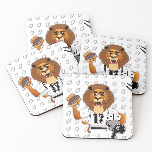 Item preview, Funny Lion Wearing Rugby suit designed and sold by ahmedabdelbaset.