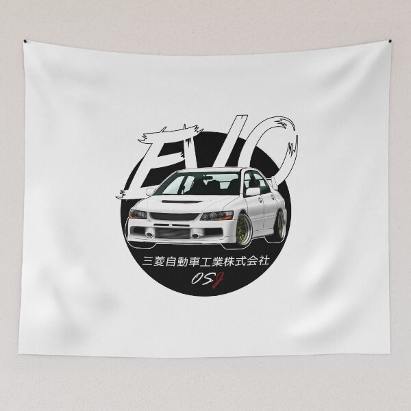 Item preview, JDM Evolution White [old_school_jdm_] designed and sold by oldschooljdm.