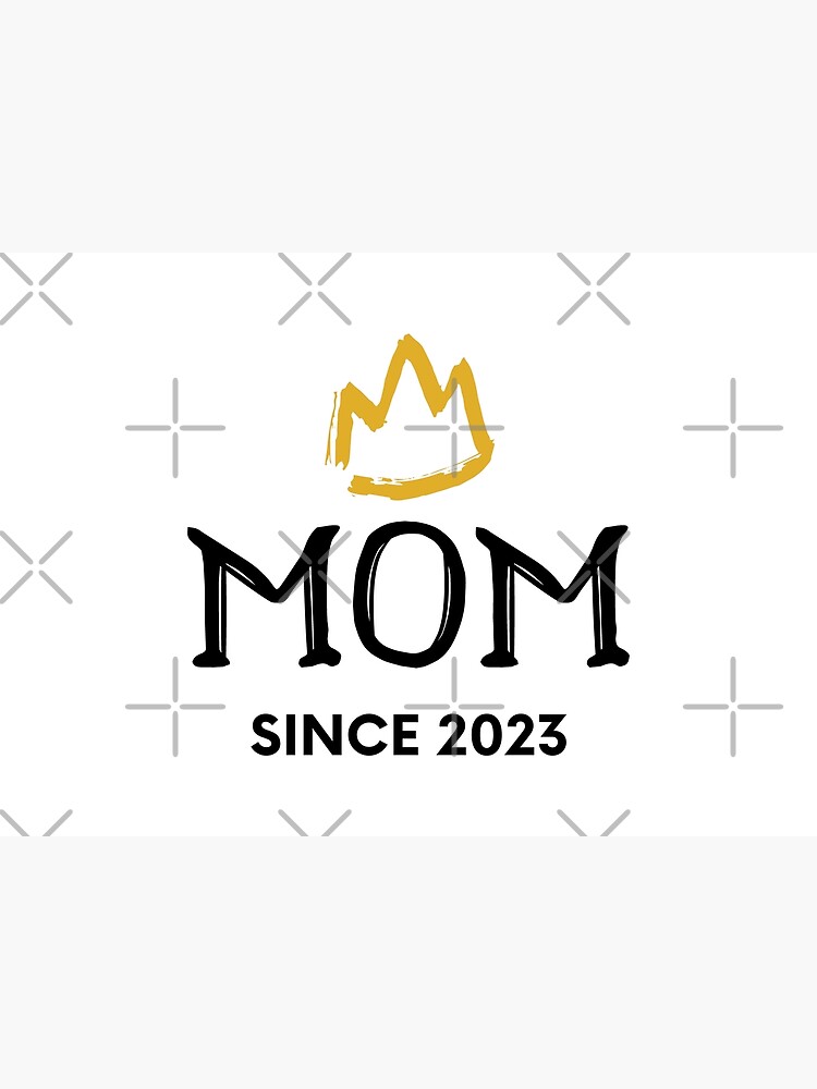 "Queen Mom Since 2023 Golden Crown Edition Mother of the Year" Poster