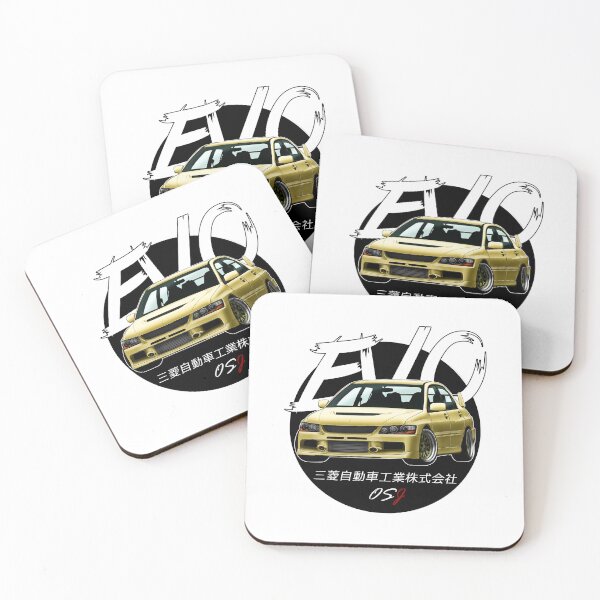 Artikelvorschau, JDM Evolution Gelb [old_school_jdm_] entworfen und verkauft von oldschooljdm.