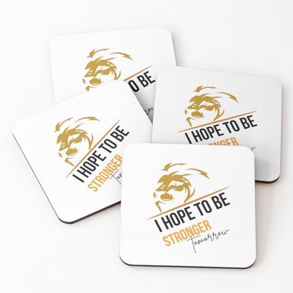 Item preview, i hope to be stronger tomorrow, Gift Sticker designed and sold by YouSsefHN05.