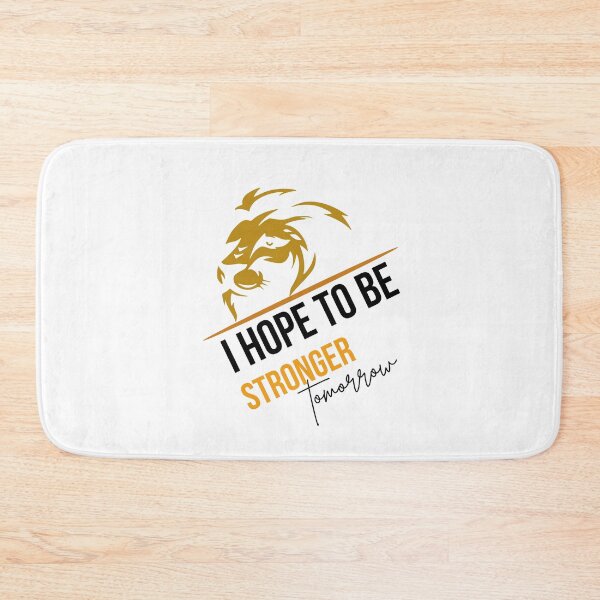 Item preview, i hope to be stronger tomorrow, Gift Sticker designed and sold by YouSsefHN05.
