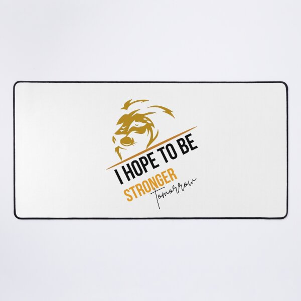 Item preview, i hope to be stronger tomorrow, Gift Sticker designed and sold by YouSsefHN05.