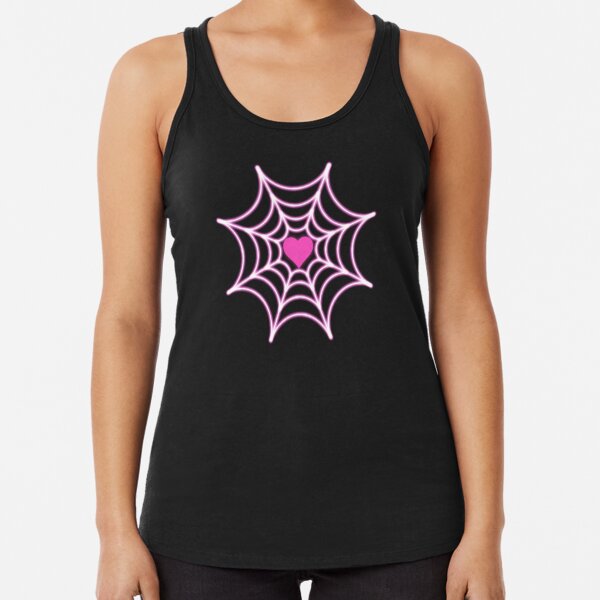 Free Roblox T-shirt hot pink and black spiderweb dress