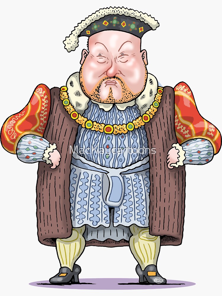 Henry VIII by MacKaycartoons